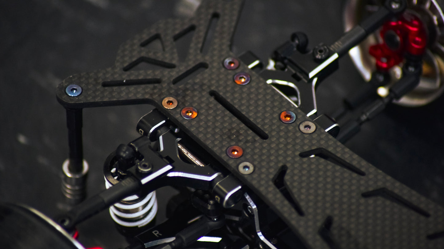 Heat-Treated M3 Screws for RC