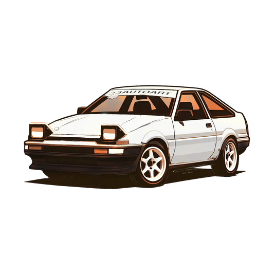 Adam's AE86 - Sticker