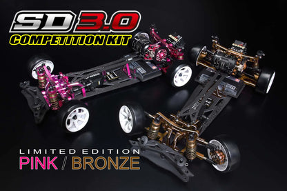 Yokomo Super Drift SD3.0 Competition Kit (Bronze/Pink)(SDR-030CBZ / SDR-030CPI)
