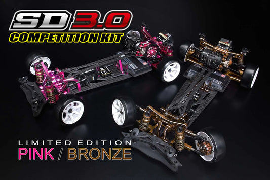 Yokomo Super Drift SD3.0 Competition Kit (Bronze/Pink)(SDR-030CBZ / SDR-030CPI)